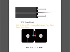 GJXH 2コア FTTH 室内 LZSH カーブ 光ファイバーケーブル ドロップケーブル