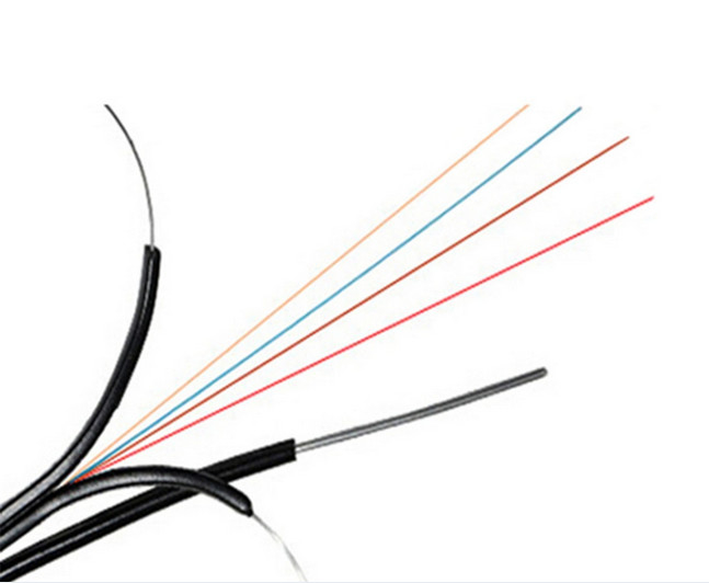 ボーク形 セルフサポート FTTH ドロップケーブル 4コア 携帯電話通信