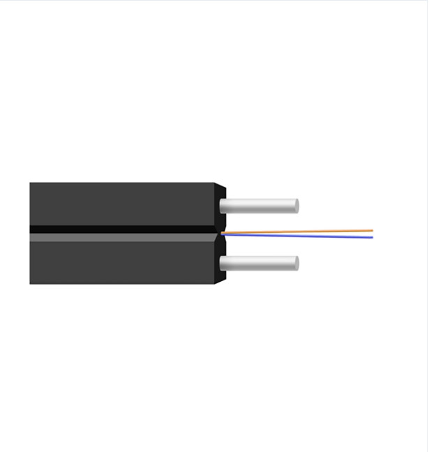 GJXH 2コア FTTH 室内 LZSH カーブ 光ファイバーケーブル ドロップケーブル