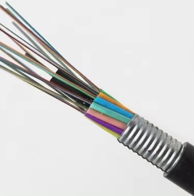 室外地下ケーブル GYTA144 コア光ファイバーケーブル ローズチューブ ストランディング 装甲