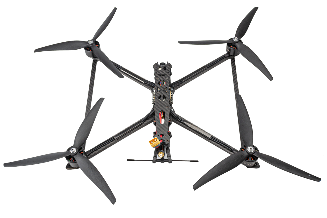 880g FPV 10インチ SE10 トゥルーXフレーム無人機 交通監視・制御用