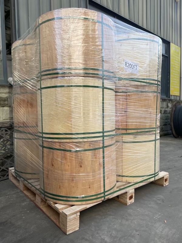 48中心の抵抗力がある屋外の装甲光ファイバケーブルGYTZAの炎