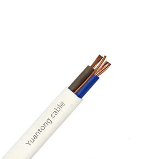Bvvb 10mm シールドまたはシールドのないPVCシート 平行銅コア電源ケーブル 電気銅線