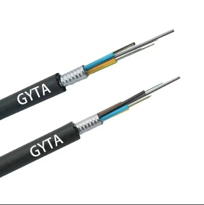 室外地下ケーブル GYTA144 コア光ファイバーケーブル ローズチューブ ストランディング 装甲